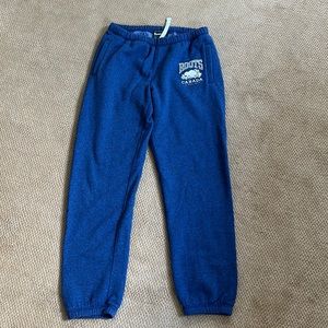 Roots perfect condition blue sweatpants size m